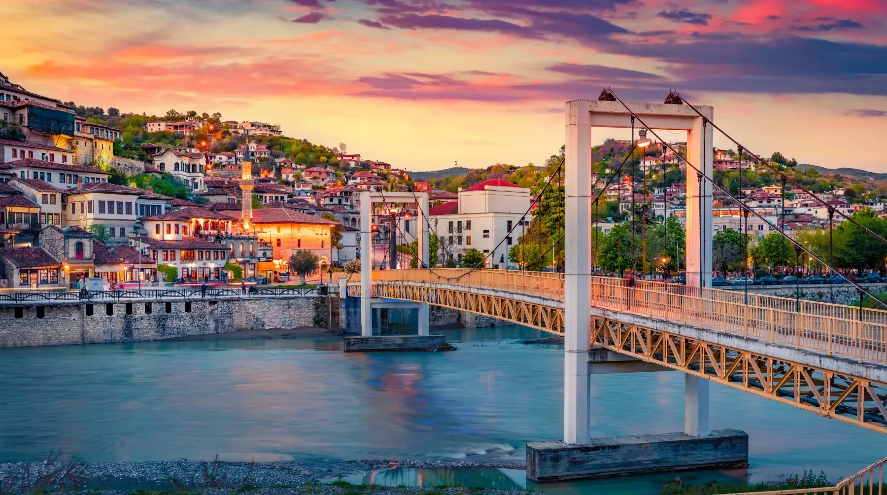 Berat, the UNESCO "City of a Thousand Windows"